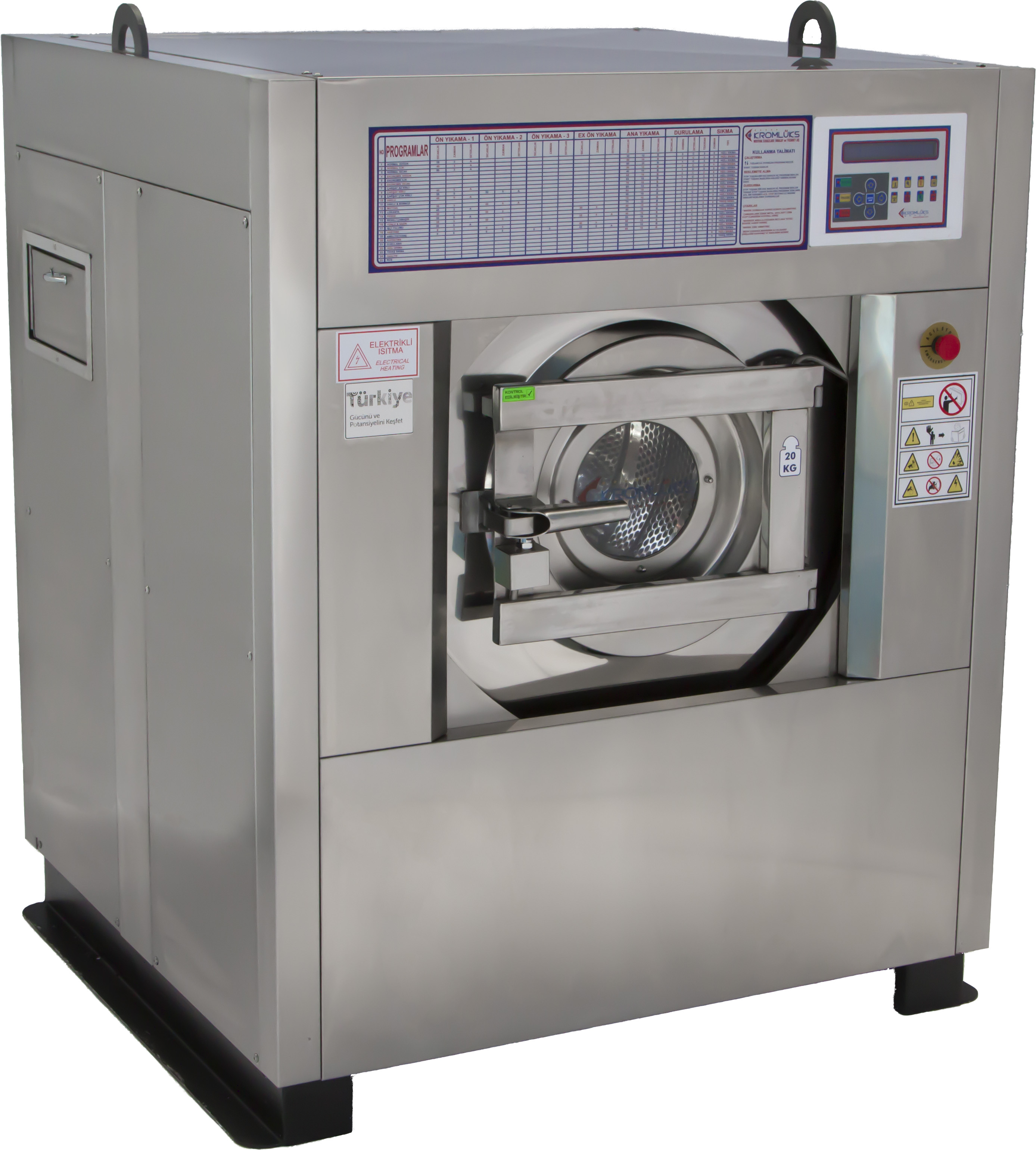 Автоматическая стирально-отжимная машина KOCYS-B/60 нерж.
