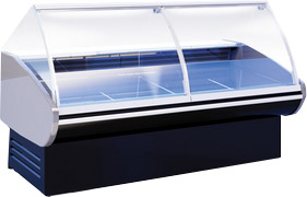 Среднетемпературная холодильная витрина MAGNUM SN 3750 Д с боковинами